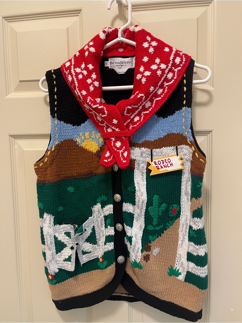 1994 The Eagle’s Eye Rodeo Sweater Vest